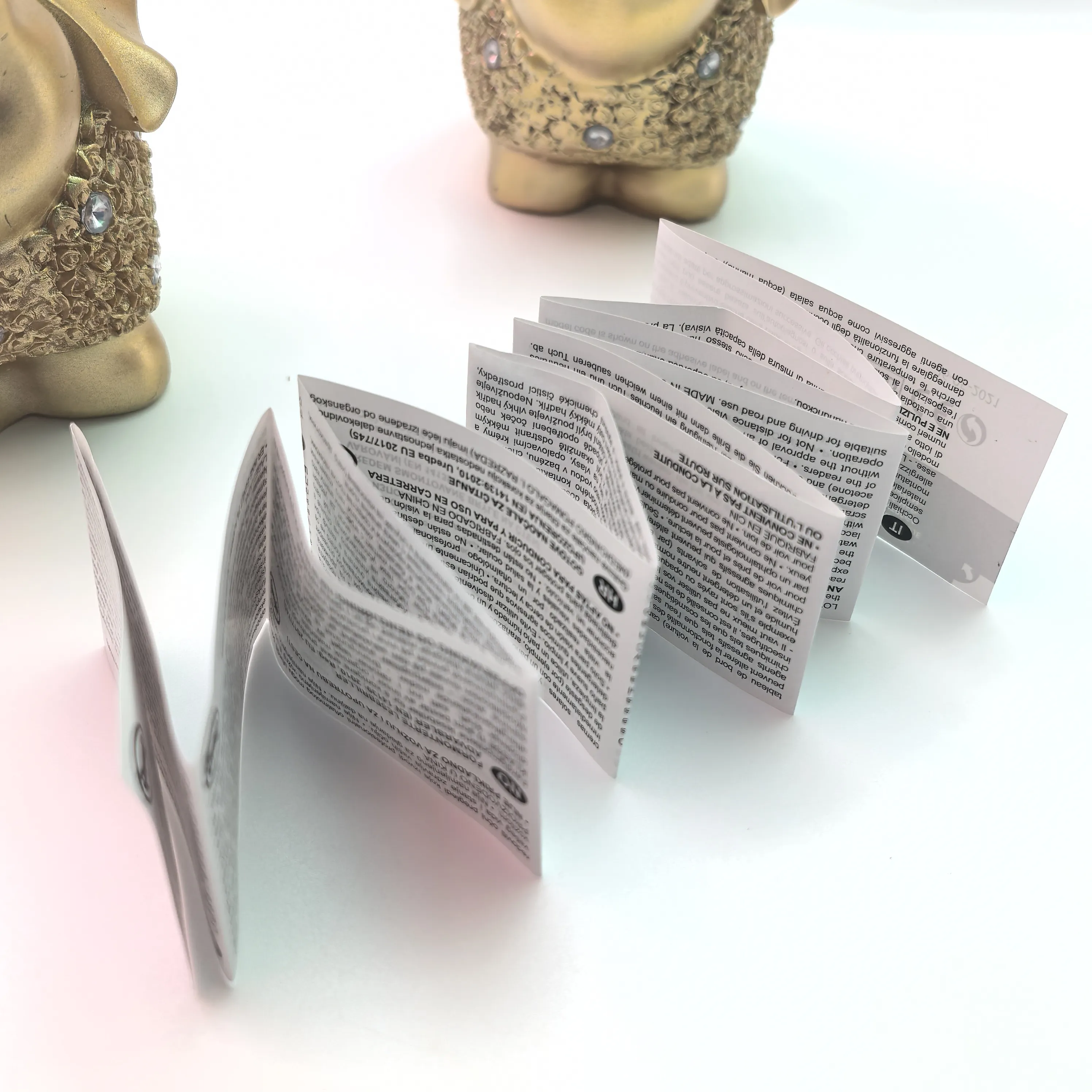 Как понять этикетки буклетов?