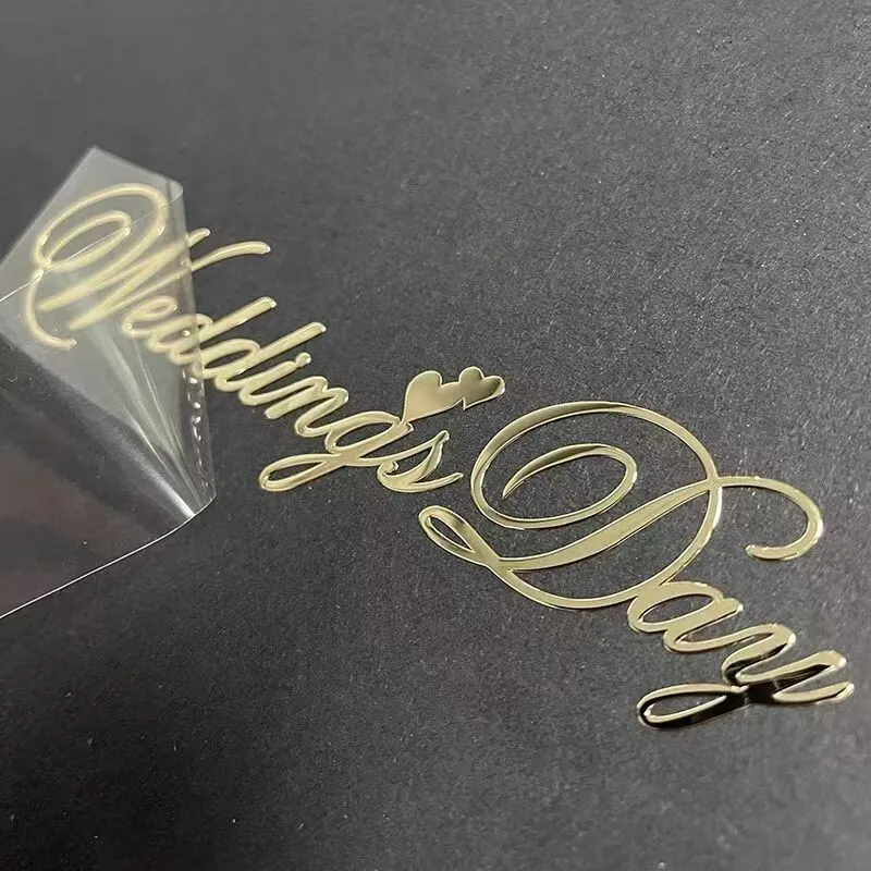 Разница между УФ-наклейками и металлическими переводными наклейками