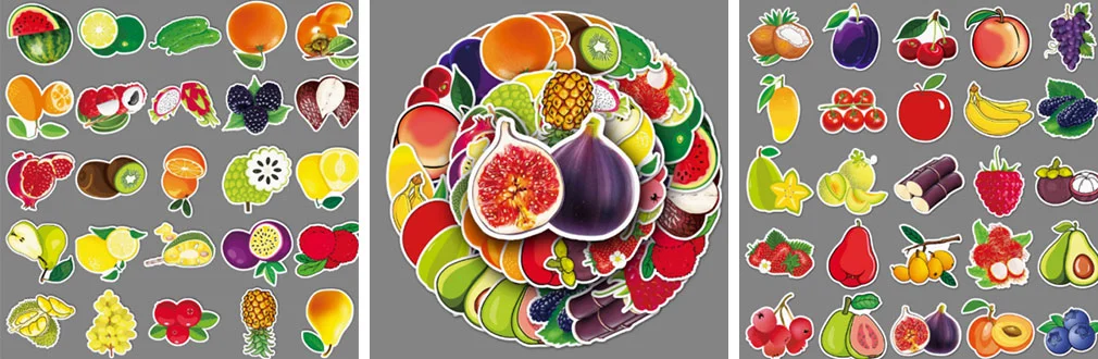 Fruity Scented Stickers