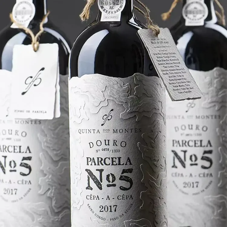 Лейбл бутылки вина